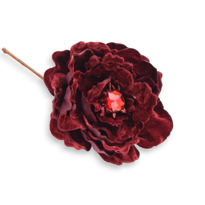 RAMETTO PEONIA CM 20 - BURGUNDY